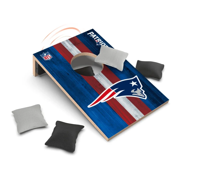 new england patriots cornhole set bluetooth speaker scaled