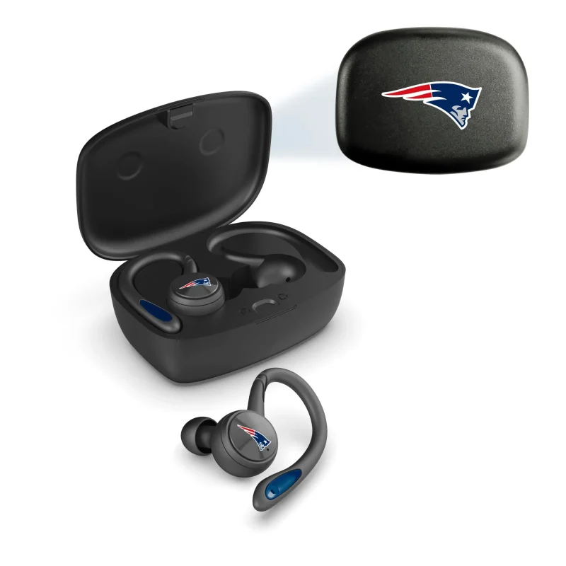 new england patriots true wireless earbuds nfl bluetooth