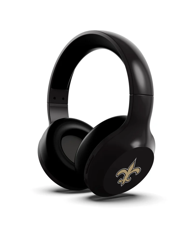 new orleans saints bluetooth wireless dj headphones scaled