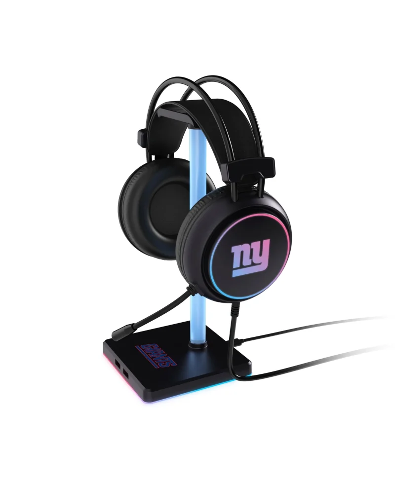 new york giants nfl led gaming headset stand