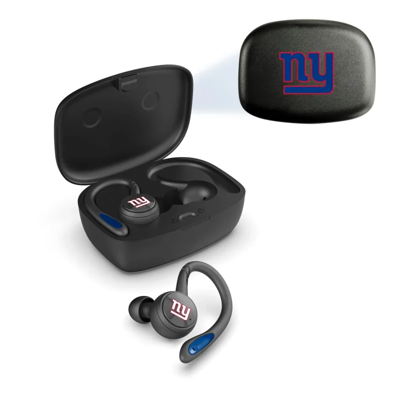 new york giants true wireless earbuds nfl bluetooth