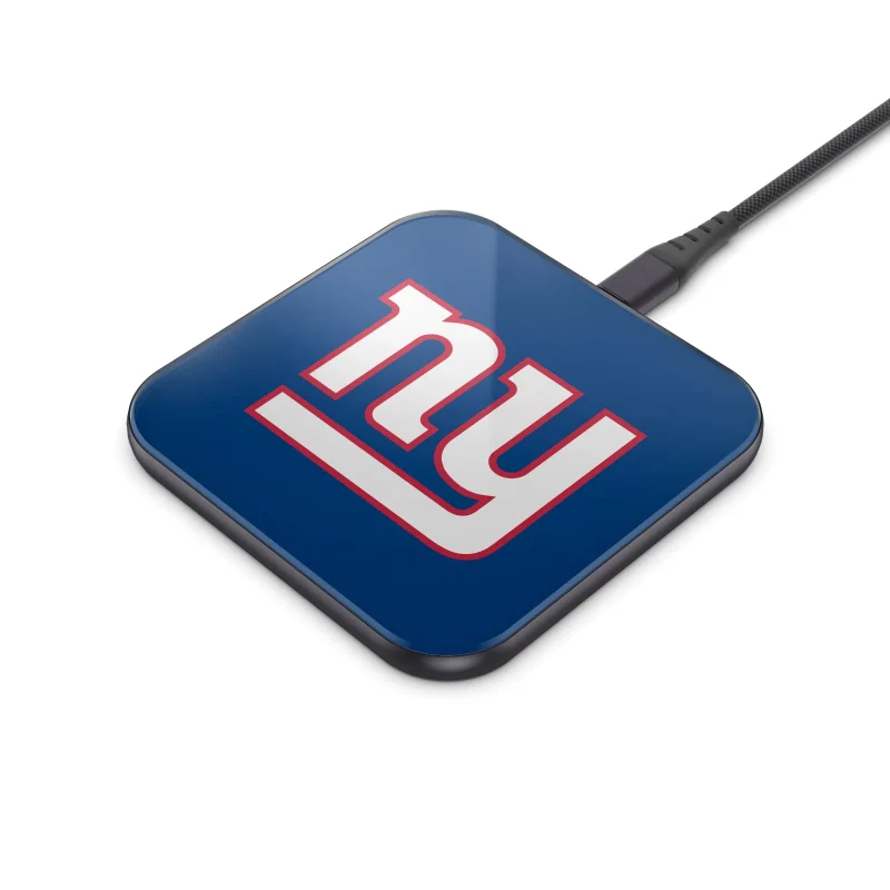 new york giants wireless charging pad nfl official