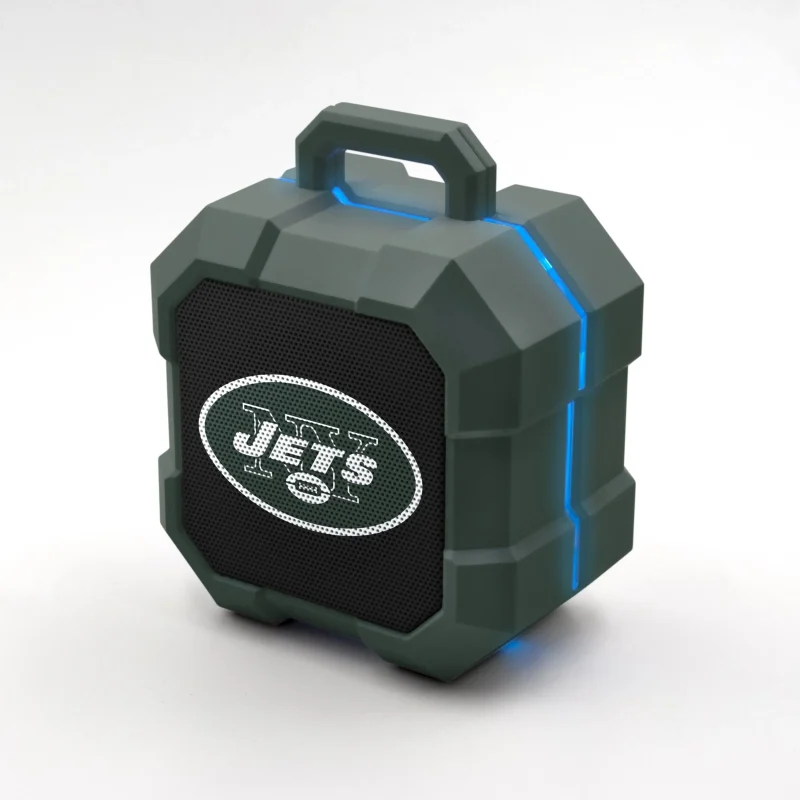 new york jets led bluetooth speaker nfl