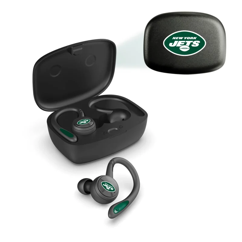 new york jets true wireless earbuds nfl bluetooth