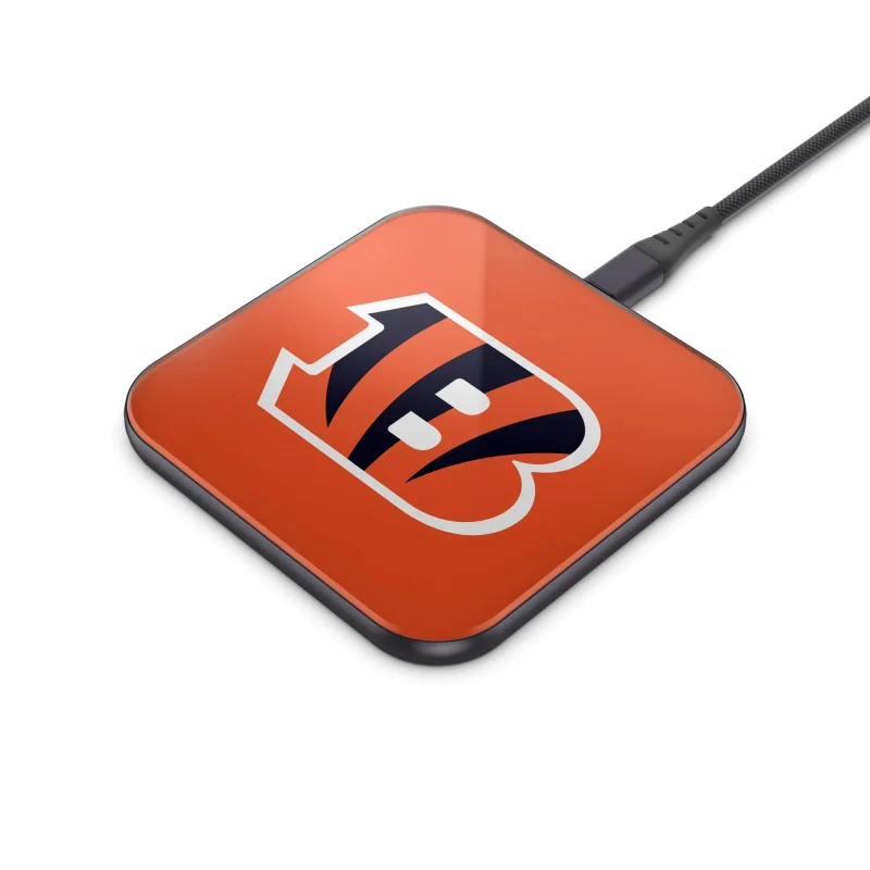 nfl cincinnati bengals wireless charging pad