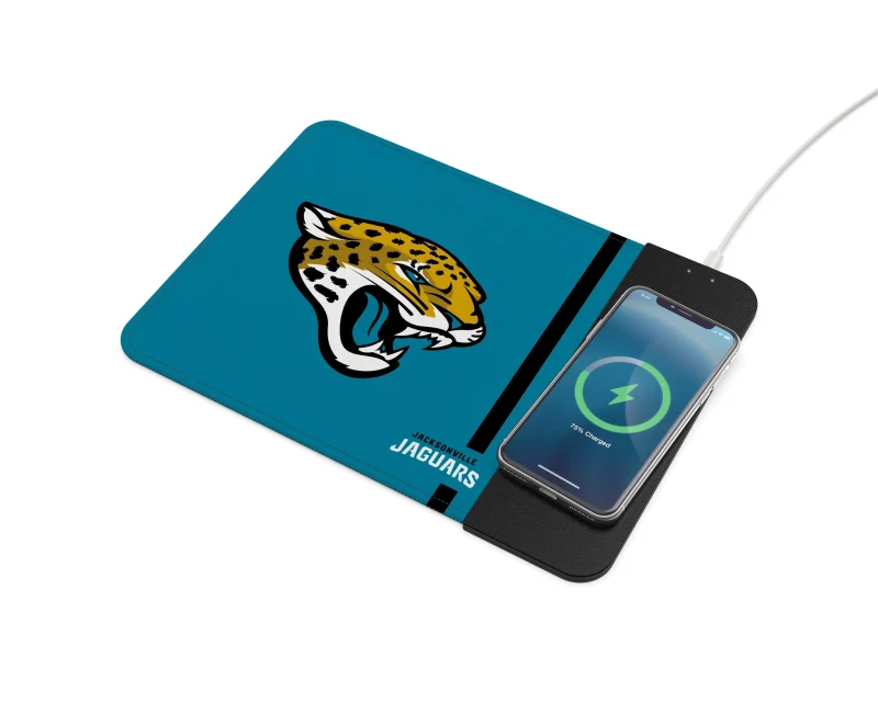 nfl jacksonville jaguars wireless charger mouse pad scaled