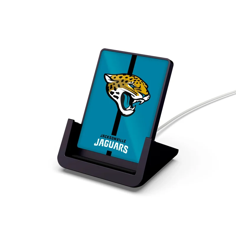 nfl jacksonville jaguars wireless charging stand