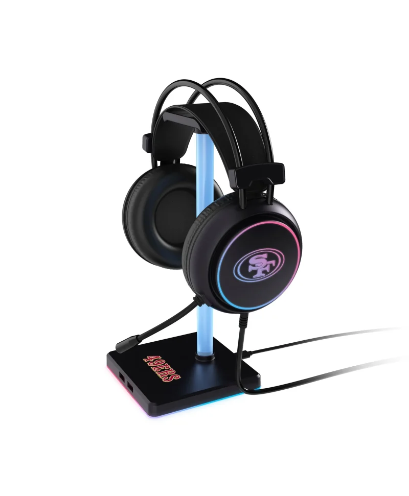 nfl led gaming headset stand