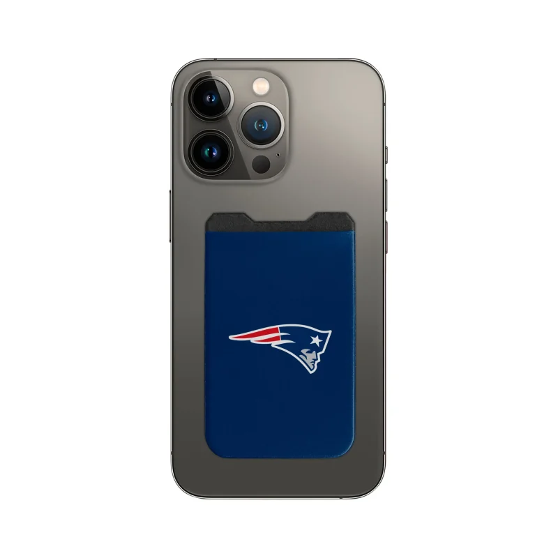 nfl patriots phone wallet elastic compact secure scaled