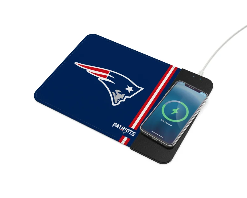 nfl patriots wireless charging mousepad scaled