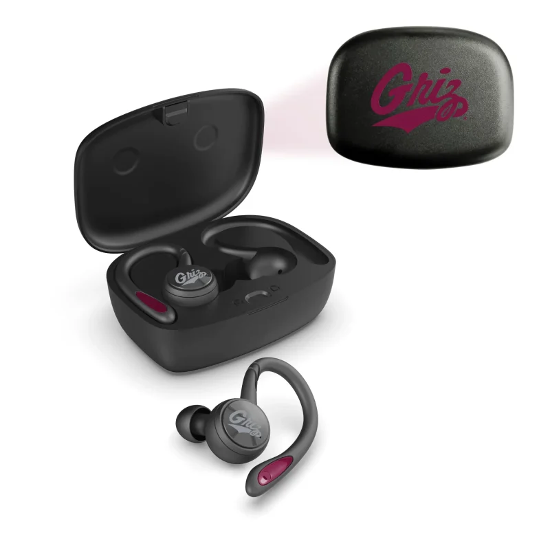 north dakota university sport true wireless earbuds official