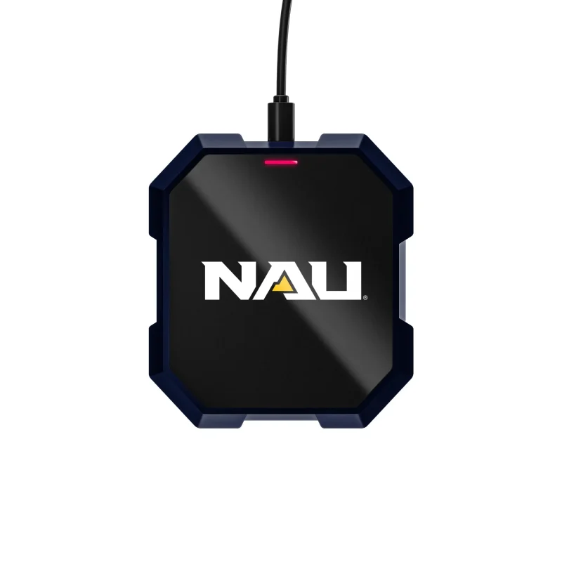 northern arizona lumberjacks wireless charger pad