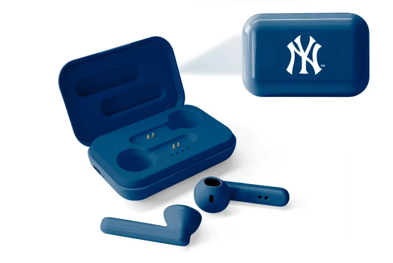 ny yankees true wireless earbuds mlb official scaled