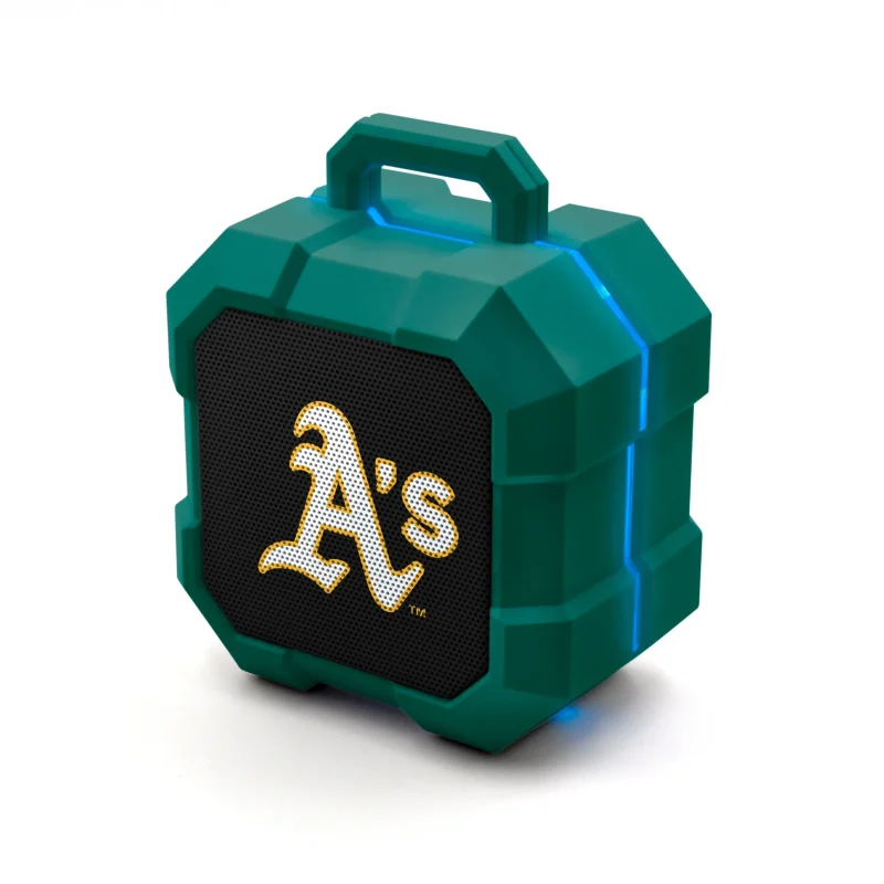 oakland athletics led bluetooth speaker