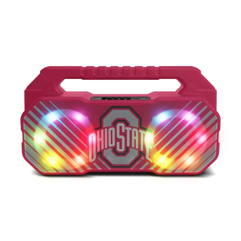 ohio state buckeyes bluetooth boombox with fm radio scaled