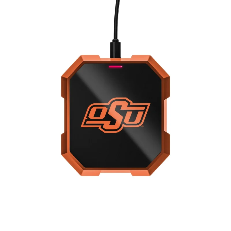 oklahoma state cowboys wireless charger pad