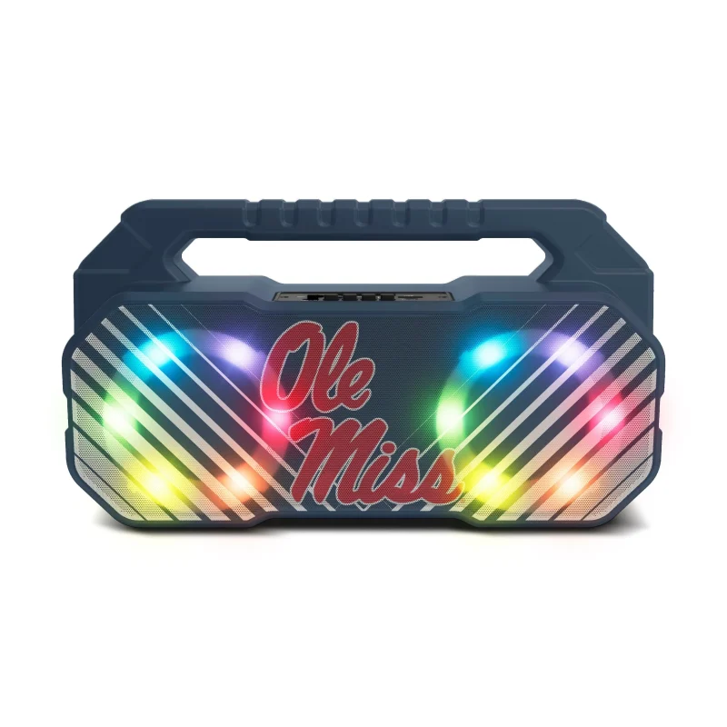 ole miss rebels bluetooth boombox speaker w fm radio scaled