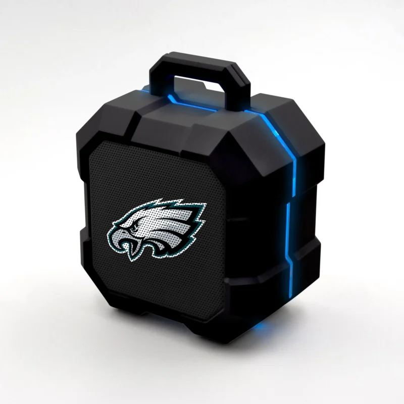 philadelphia eagles bluetooth led speaker nfl