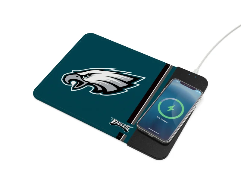 philadelphia eagles wireless charging mouse pad scaled