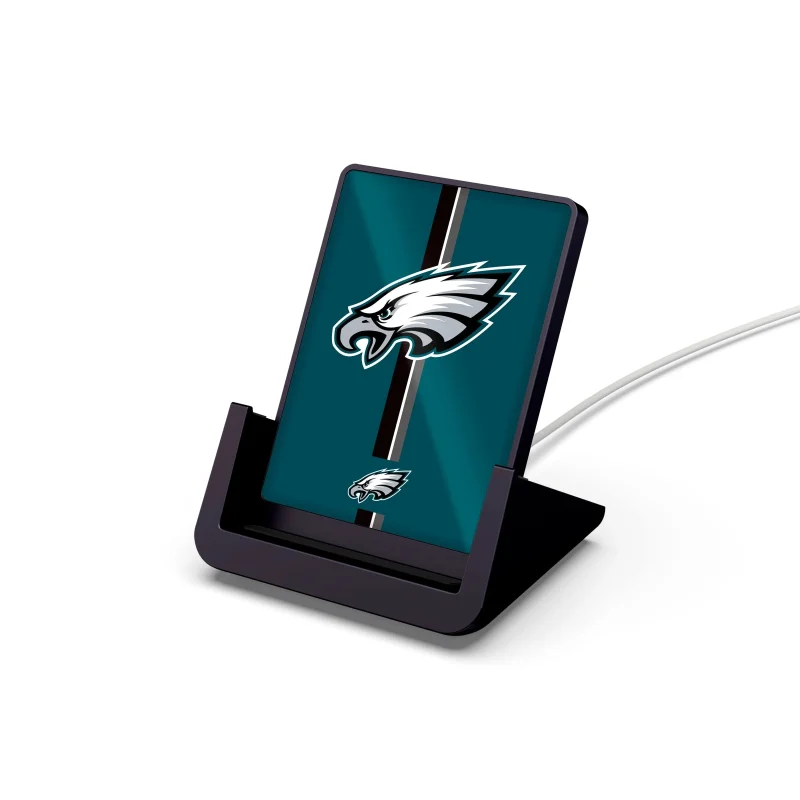 philadelphia eagles wireless charging stand for phones