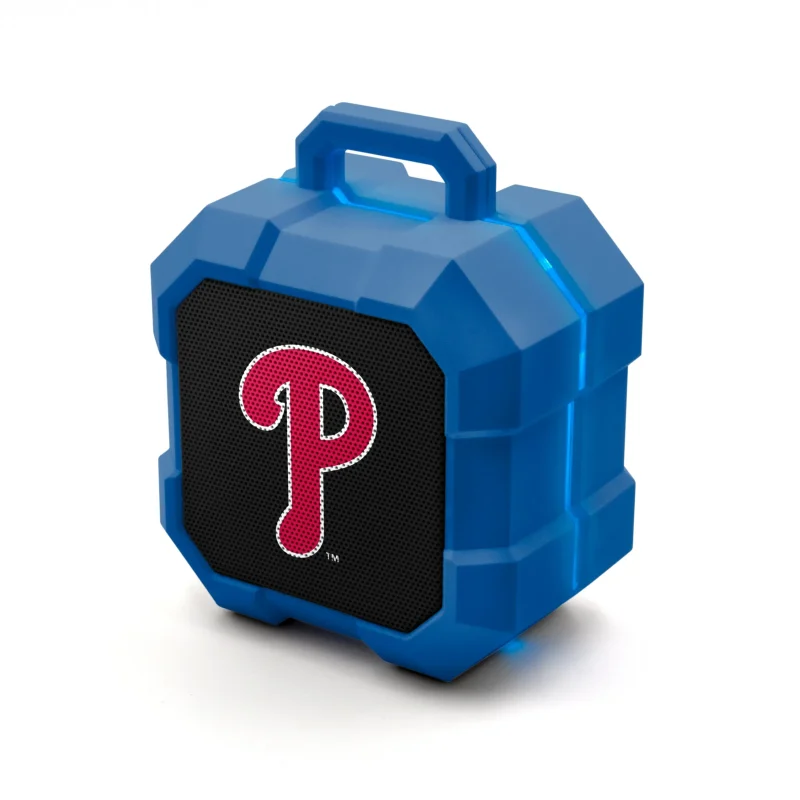 philadelphia phillies led bluetooth speaker mlb