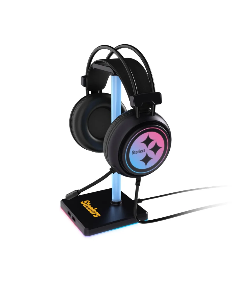 pittsburgh steelers led gaming headset stand