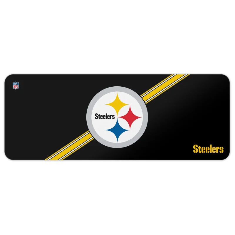 pittsburgh steelers nfl desk mat team stripe design scaled