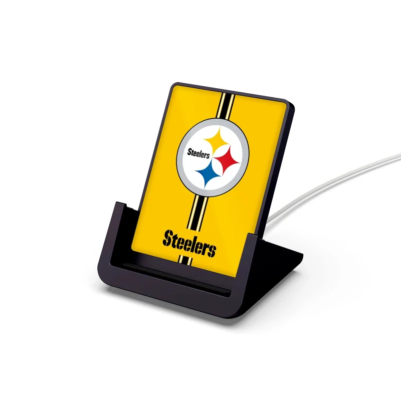 pittsburgh steelers nfl wireless charger stand