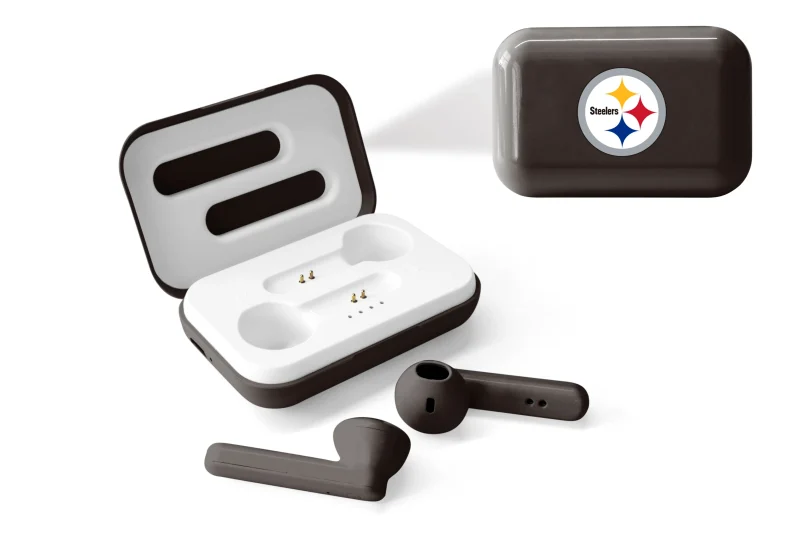 pittsburgh steelers true wireless earbuds nfl bluetooth scaled