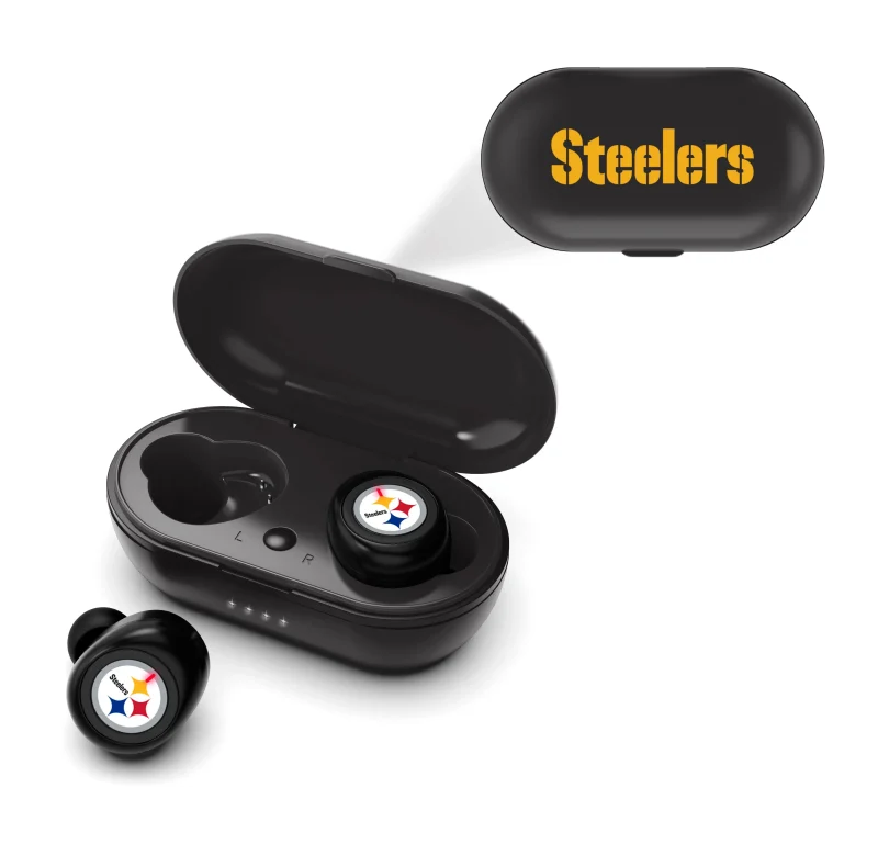 pittsburgh steelers true wireless earbuds v2 scaled