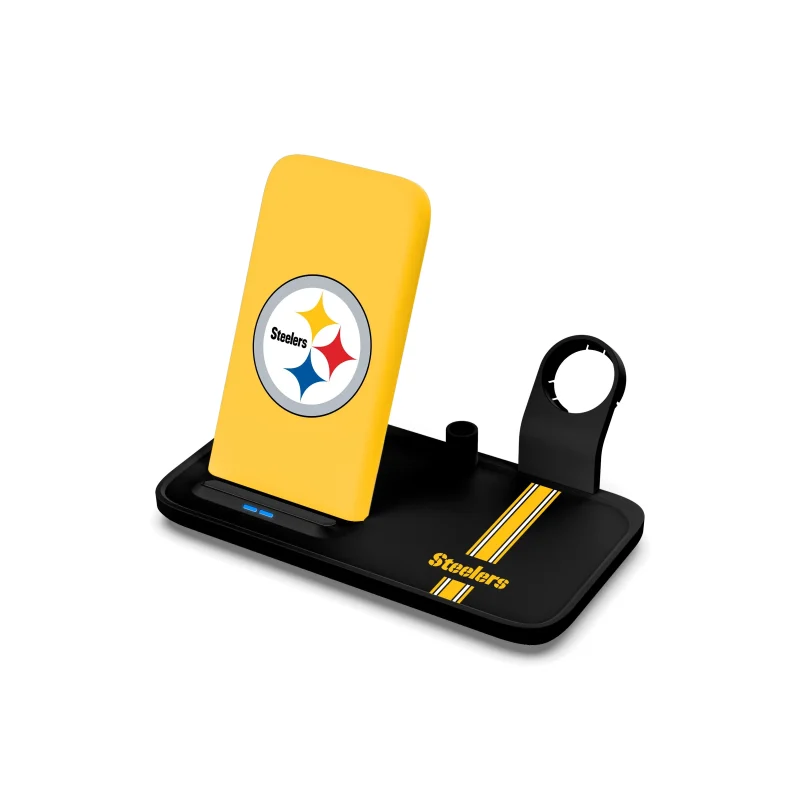 pittsburgh steelers wireless charging dock nfl edition