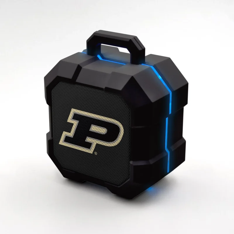 purdue boilermakers led bluetooth speaker