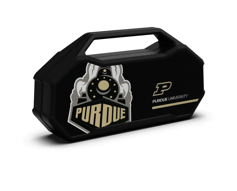 purdue boilermakers shockbox xl speaker high power portable speaker