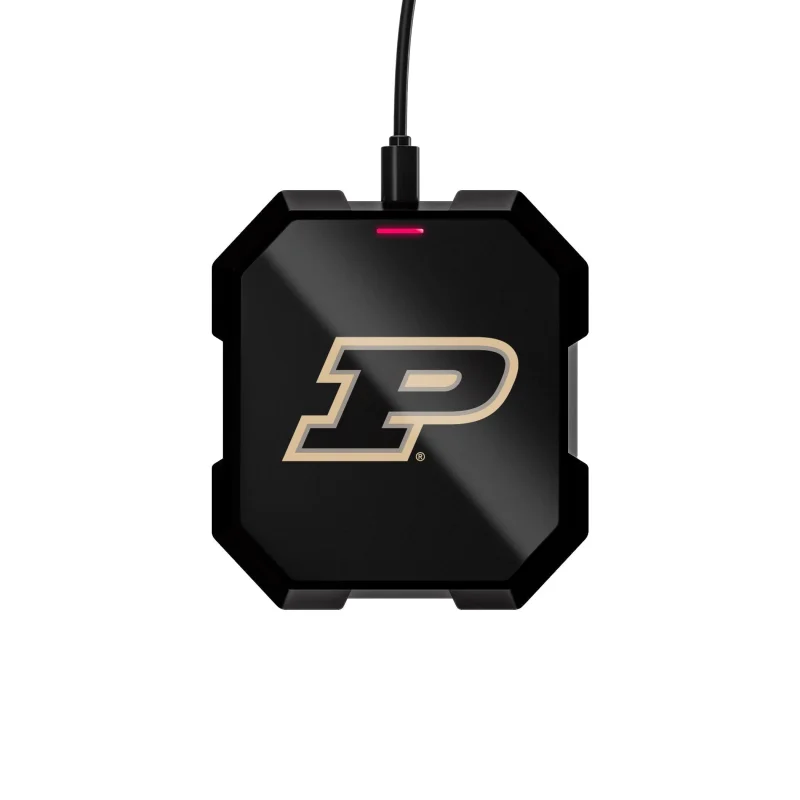 purdue boilermakers wireless charger pad fast charging