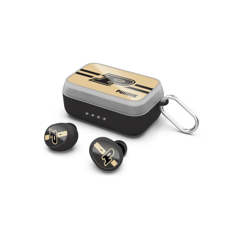 purdue boilermakers wireless earbuds premium bluetooth sports headphones