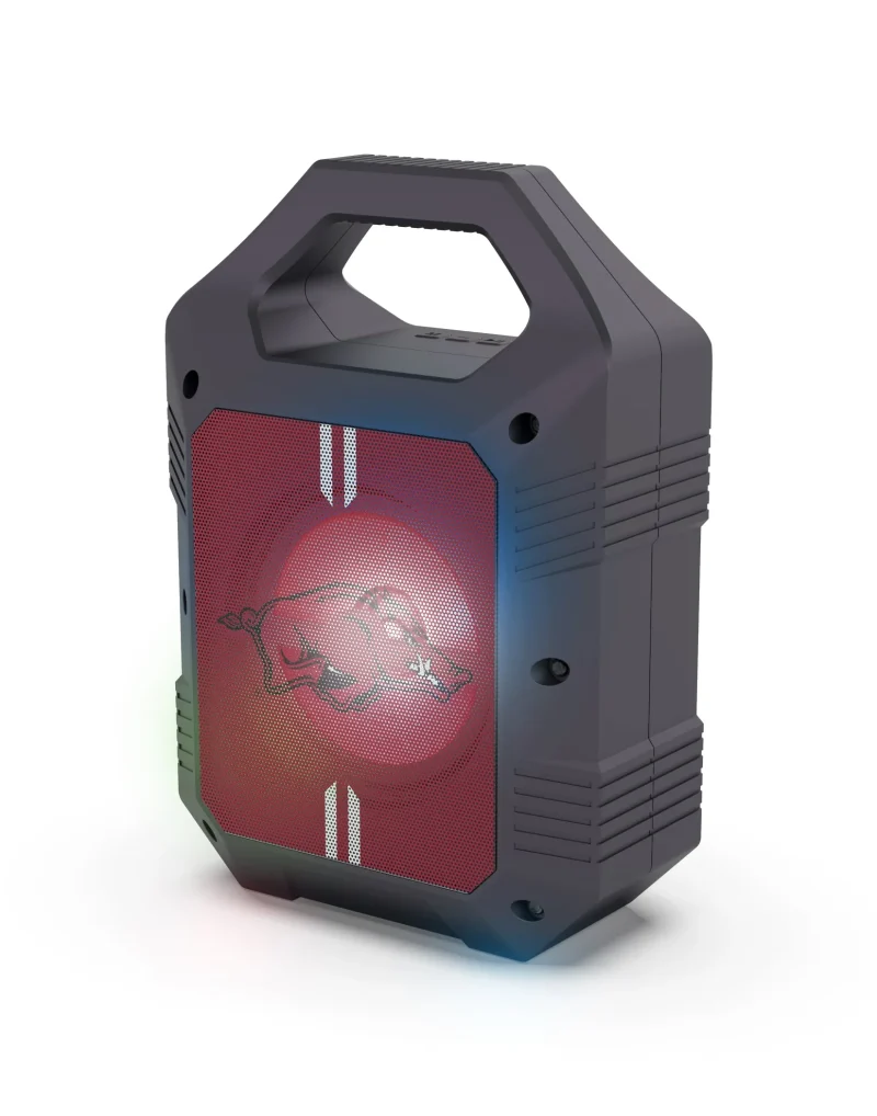 razorbacks shockbox xl wireless bluetooth speaker