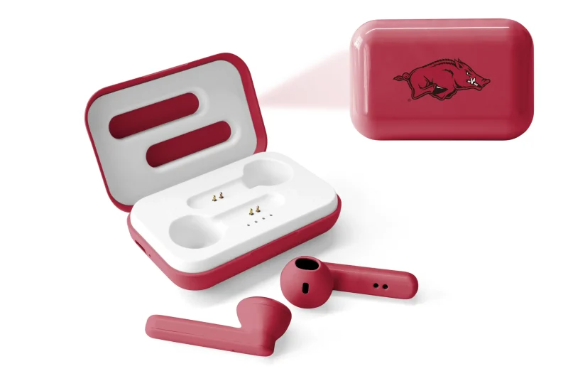 razorbacks true wireless earbuds arkansas fan edition scaled