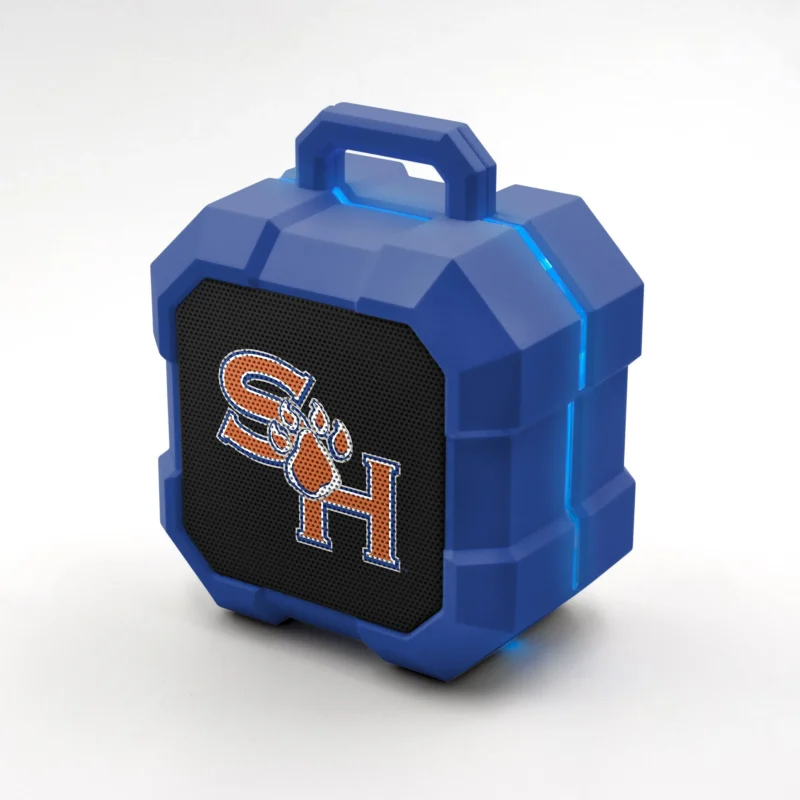 sam houston state bearkats led bluetooth speaker