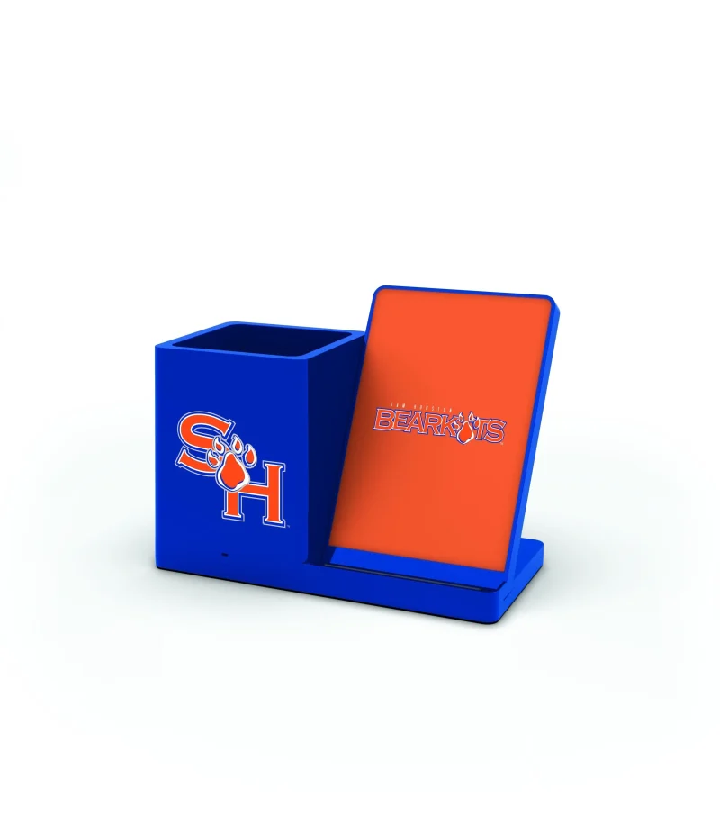 sam houston state bearkats wireless charger pen holder scaled