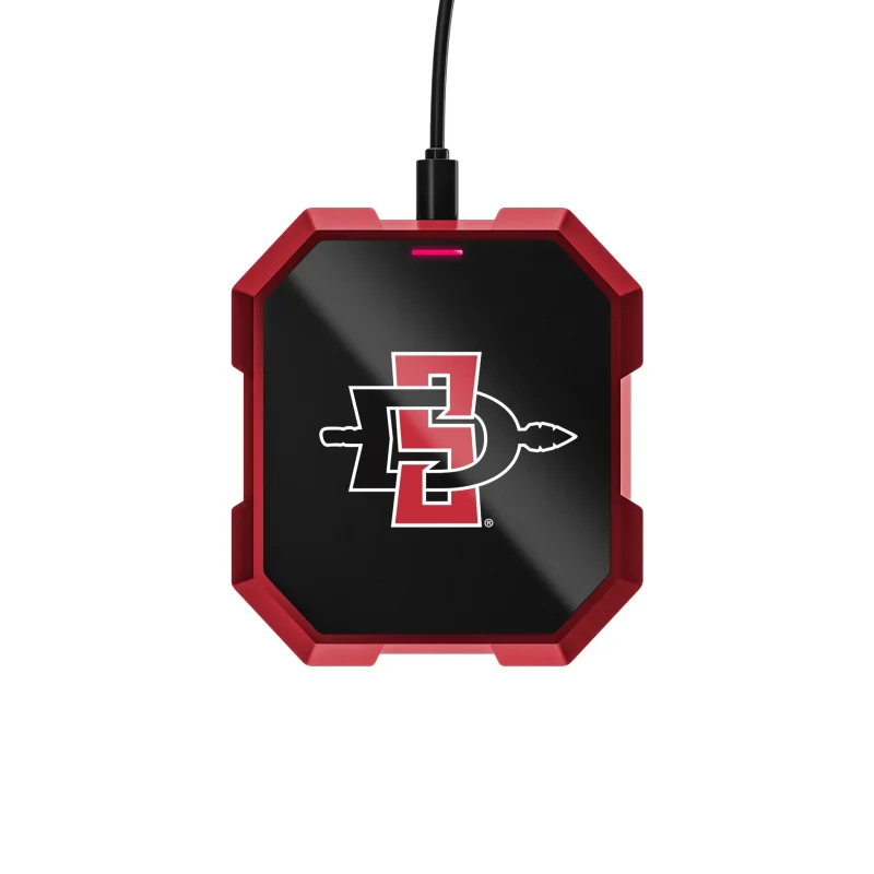 san diego state aztecs wireless charger pad