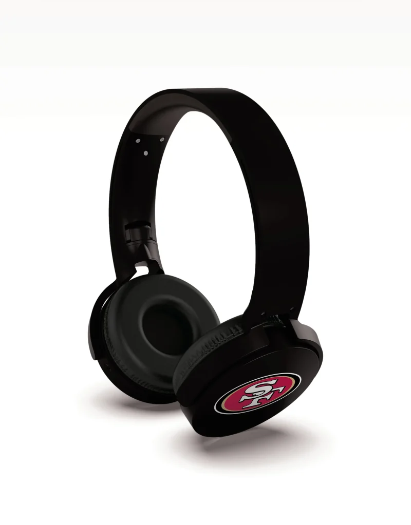 san francisco 49ers wireless bluetooth headphones scaled