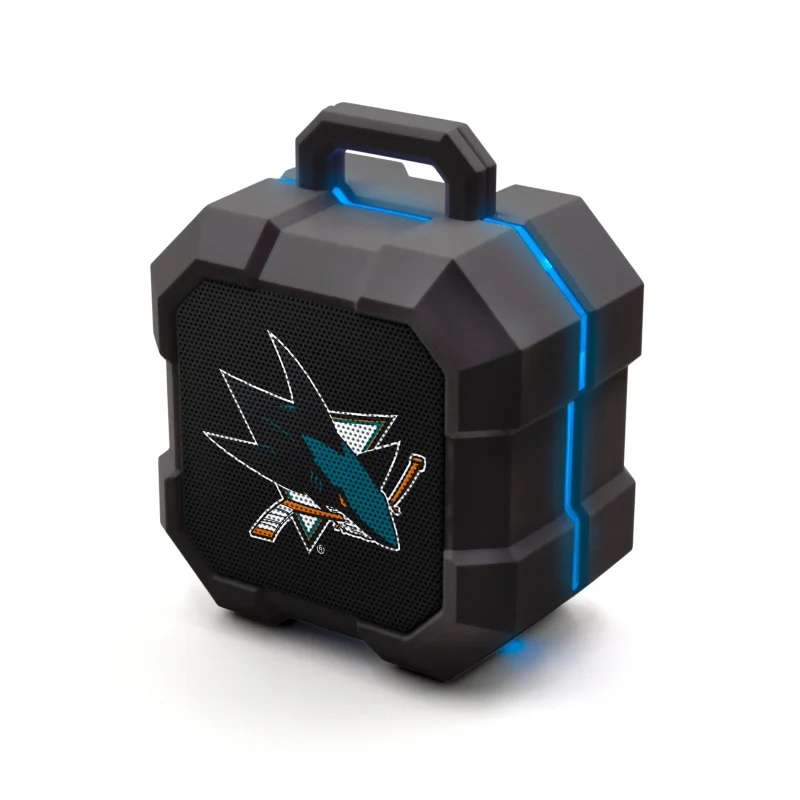 san jose sharks led bluetooth speaker