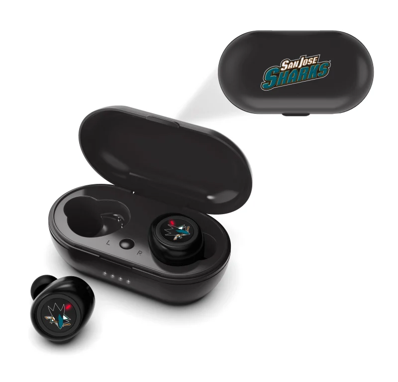 san jose sharks true wireless earbuds scaled