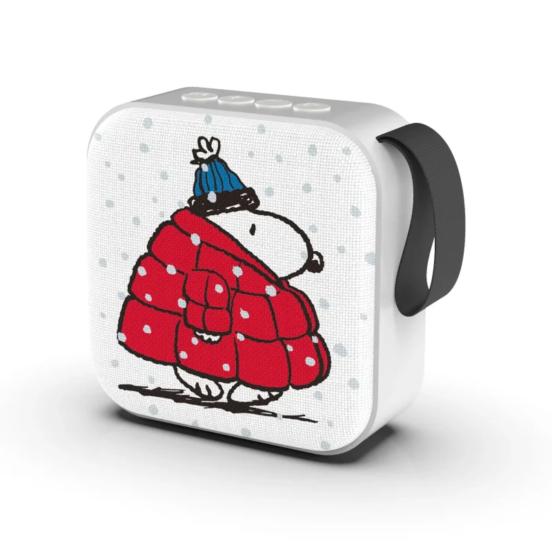 snoopy christmas peanuts mini bluetooth speaker