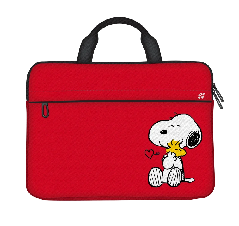 snoopy woodstock laptop case lightweight protection scaled