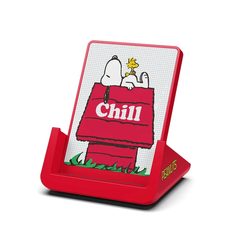 snoopy woodstock wireless charging stand