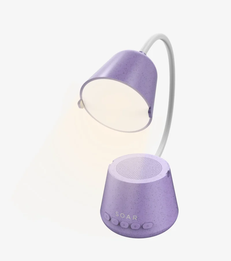 soar x eco wireless speaker lamp