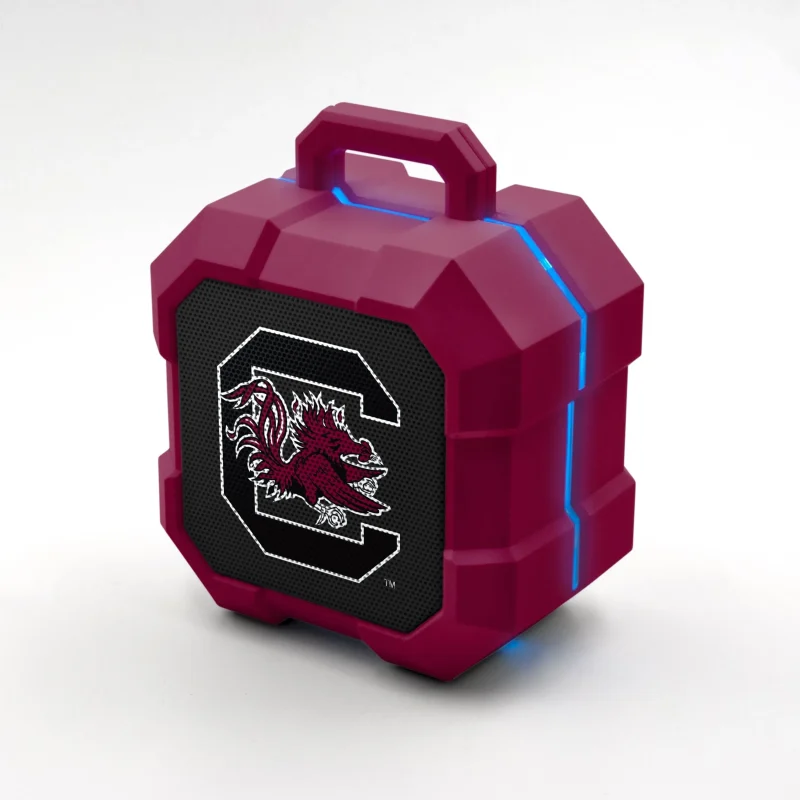 south carolina gamecocks led bluetooth speaker