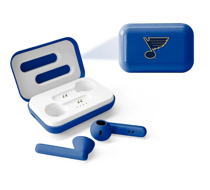 st louis blues true wireless earbuds