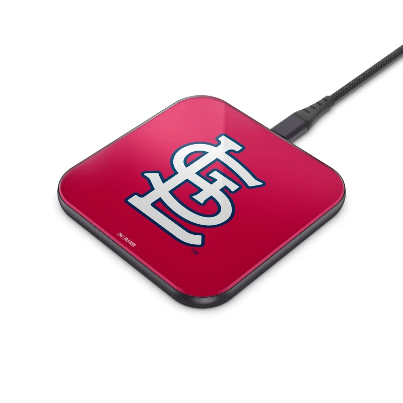 st louis cardinals wireless charging pad mlb official